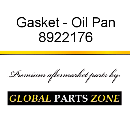 Gasket - Oil Pan 8922176