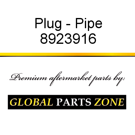 Plug - Pipe 8923916