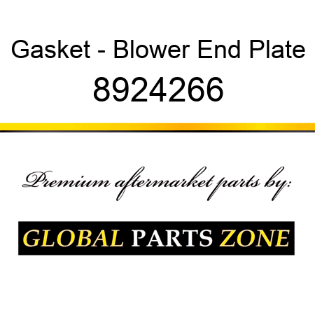 Gasket - Blower End Plate 8924266