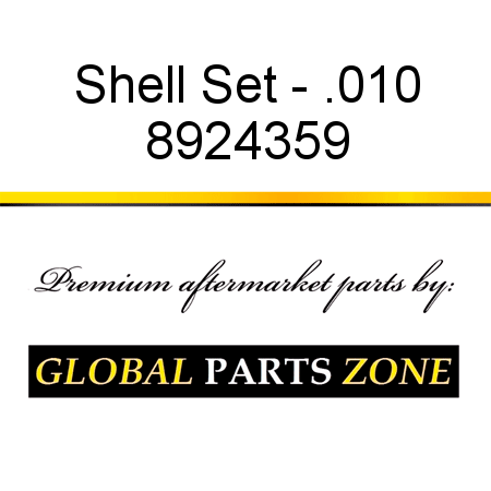 Shell Set - .010 8924359