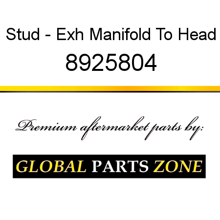Stud - Exh Manifold To Head 8925804
