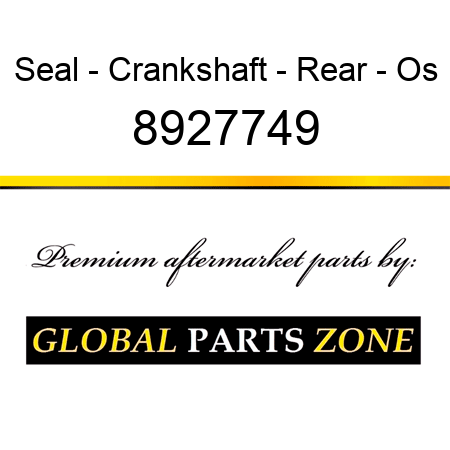 Seal - Crankshaft - Rear - Os 8927749
