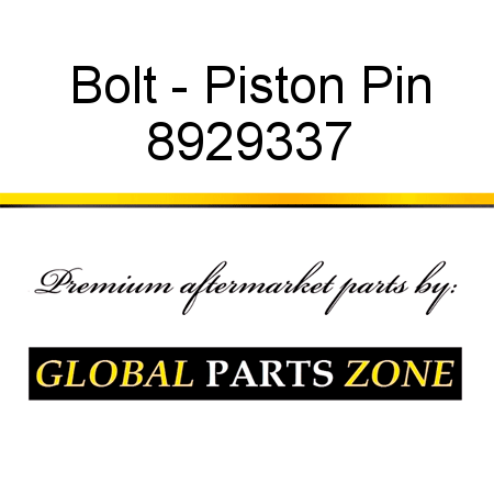 Bolt - Piston Pin 8929337
