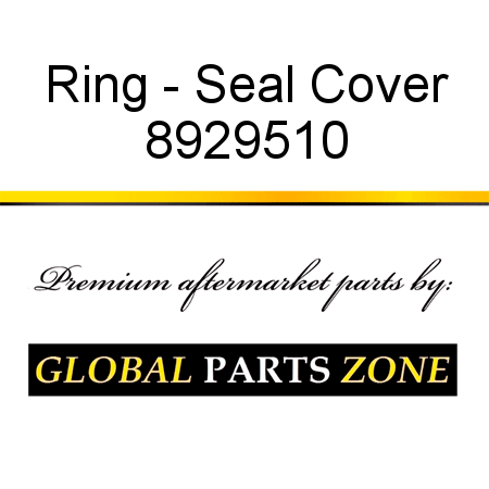 Ring - Seal Cover 8929510