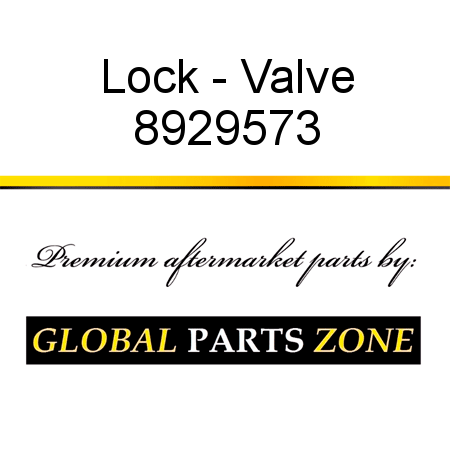 Lock - Valve 8929573