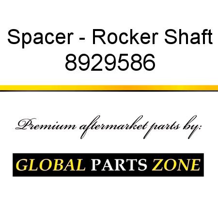 Spacer - Rocker Shaft 8929586