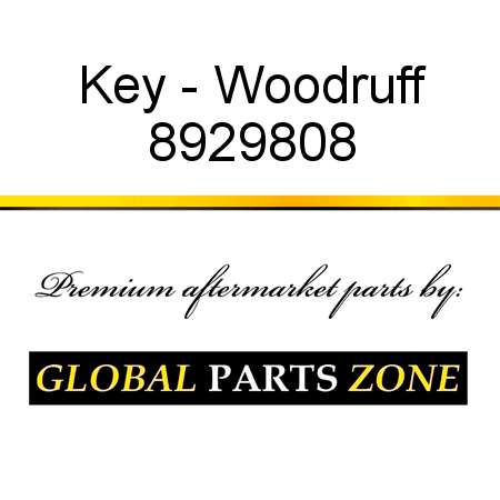 Key - Woodruff 8929808