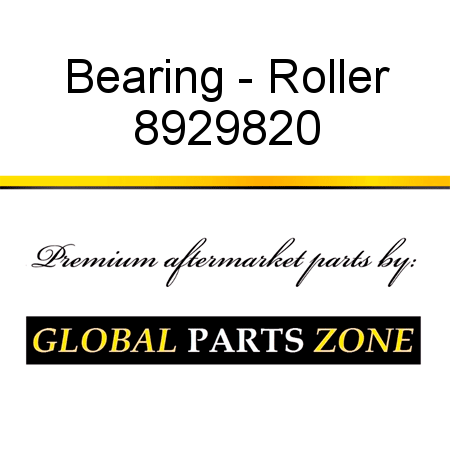 Bearing - Roller 8929820