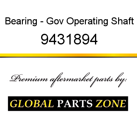 Bearing - Gov Operating Shaft 9431894