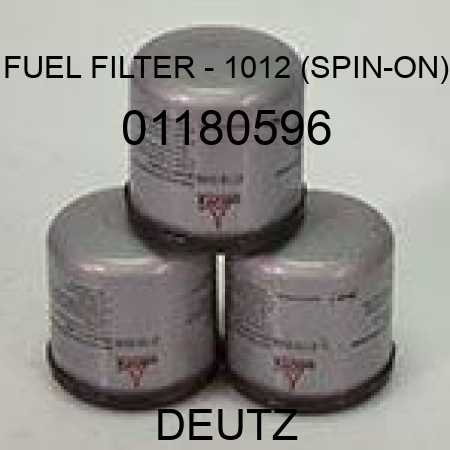 FUEL FILTER - 1012 (SPIN-ON) 01180596