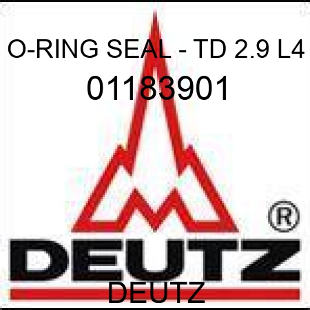 O-RING SEAL - TD 2.9 L4 01183901