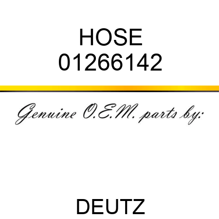 HOSE 01266142