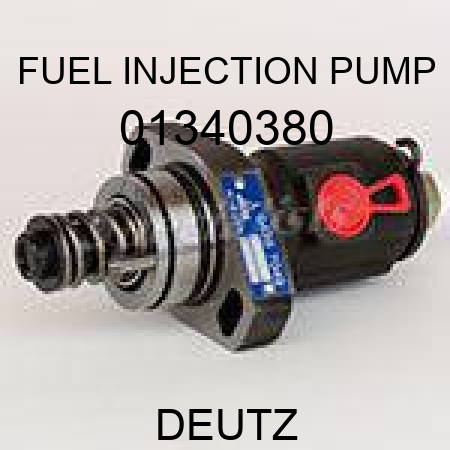 FUEL INJECTION PUMP 01340380