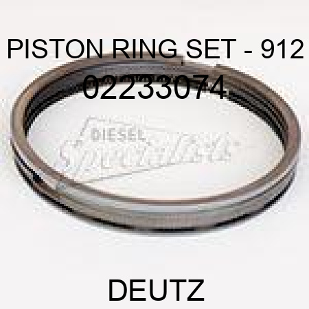 PISTON RING SET - 912 02233074