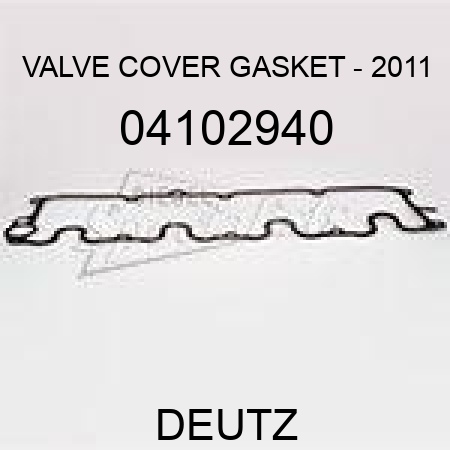 VALVE COVER GASKET - 2011 04102940