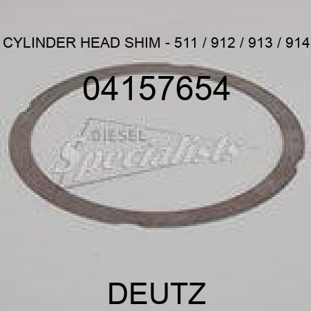 CYLINDER HEAD SHIM - 511 / 912 / 913 / 914 04157654
