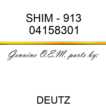 SHIM - 913 04158301