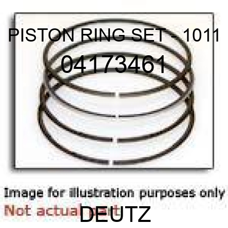 PISTON RING SET - 1011 04173461