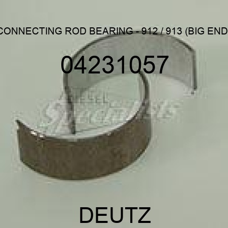 CONNECTING ROD BEARING - 912 / 913 (BIG END) 04231057