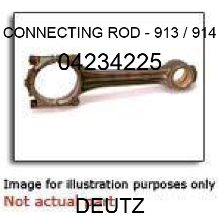 CONNECTING ROD - 913 / 914 04234225