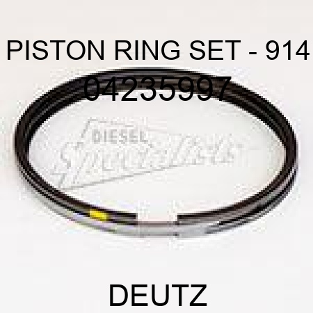 PISTON RING SET - 914 04235997