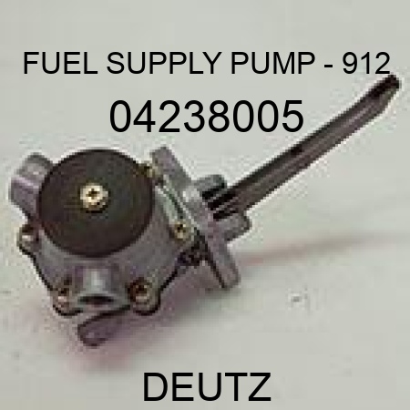 FUEL SUPPLY PUMP - 912 04238005