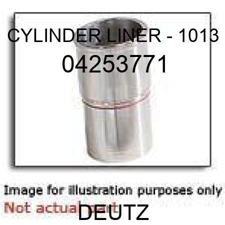 CYLINDER LINER - 1013 04253771
