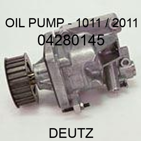 OIL PUMP - 1011 / 2011 04280145