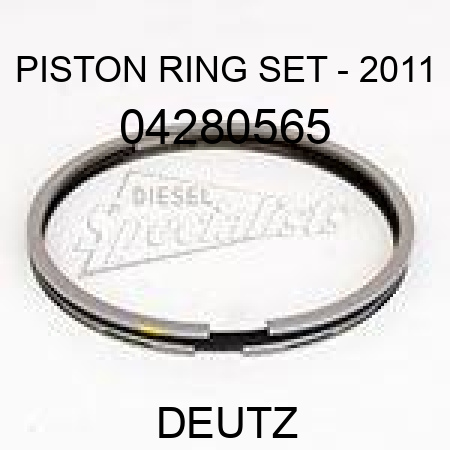 PISTON RING SET - 2011 04280565