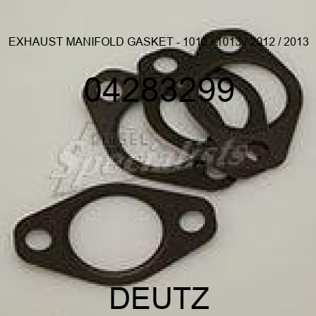 EXHAUST MANIFOLD GASKET - 1012 / 1013 / 2012 / 2013 04283299