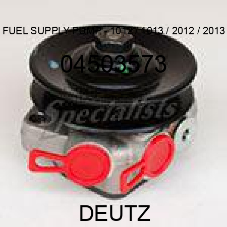 FUEL SUPPLY PUMP - 1012 / 1013 / 2012 / 2013 04503573