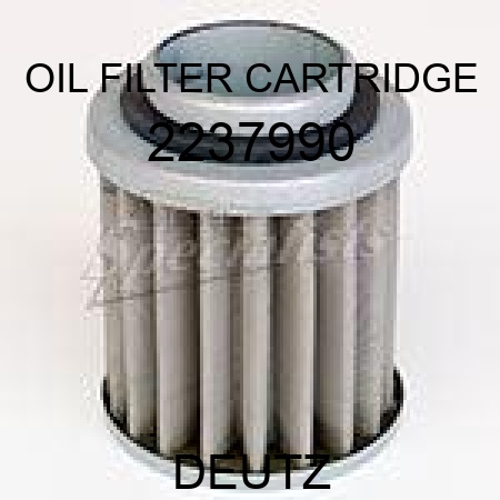 OIL FILTER CARTRIDGE 2237990