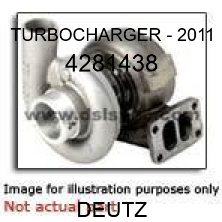 TURBOCHARGER - 2011 4281438