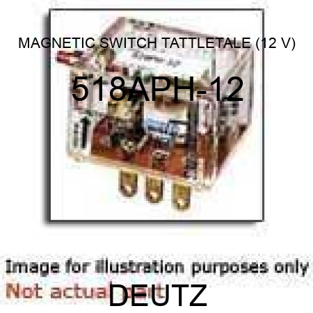 MAGNETIC SWITCH TATTLETALE (12 V) 518APH-12