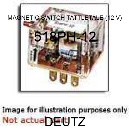 MAGNETIC SWITCH TATTLETALE (12 V) 518PH-12
