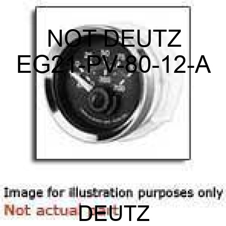 NOT DEUTZ EG21-PV-80-12-A