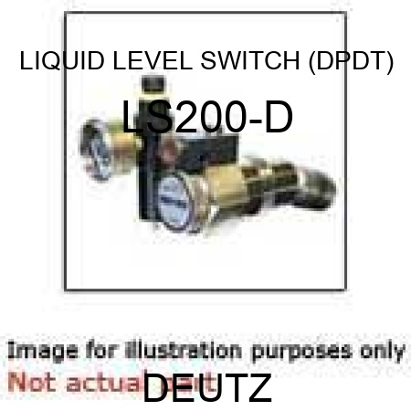 LIQUID LEVEL SWITCH (DPDT) LS200-D