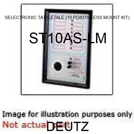 SELECTRONIC TATTLETALE (10 POINTS, LESS MOUNT KIT) ST10AS-LM