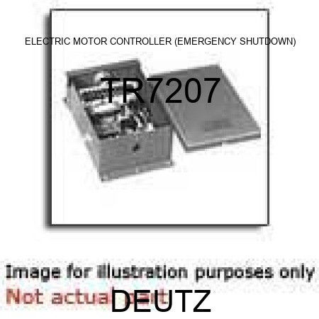 ELECTRIC MOTOR CONTROLLER (EMERGENCY SHUTDOWN) TR7207