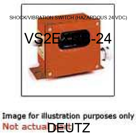 SHOCK/VIBRATION SWITCH (HAZARDOUS, 24 VDC) VS2EXRB-24