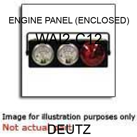 ENGINE PANEL (ENCLOSED) WAI2-C12