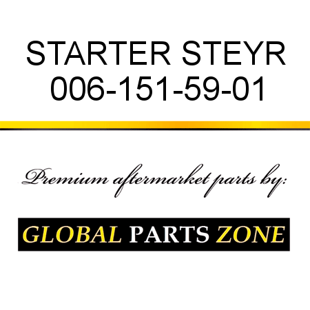 STARTER STEYR 006-151-59-01