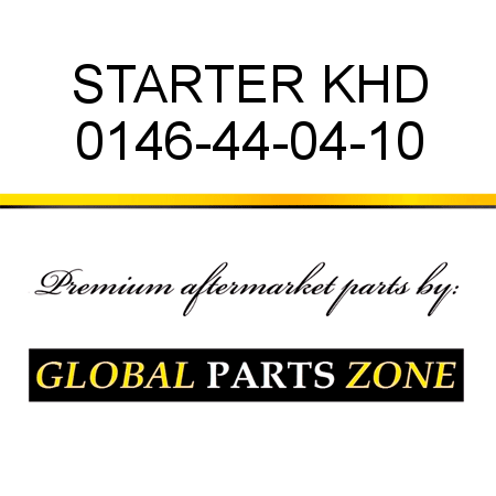 STARTER KHD 0146-44-04-10