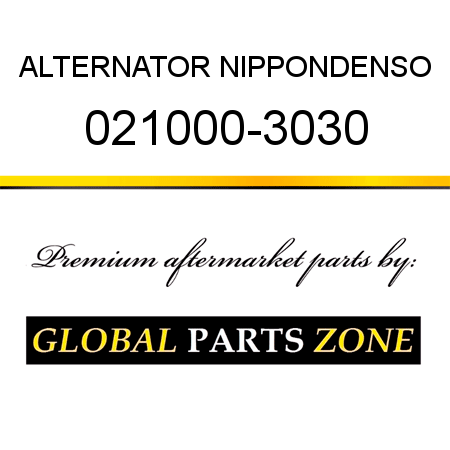 ALTERNATOR NIPPONDENSO 021000-3030