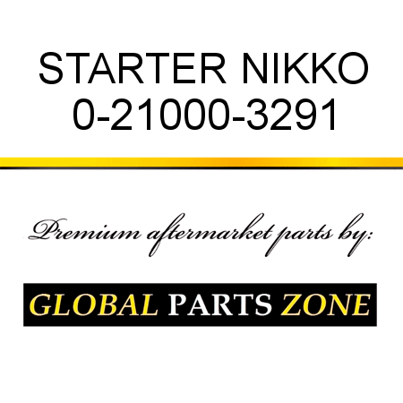 STARTER NIKKO 0-21000-3291