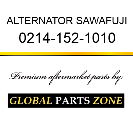 ALTERNATOR SAWAFUJI 0214-152-1010