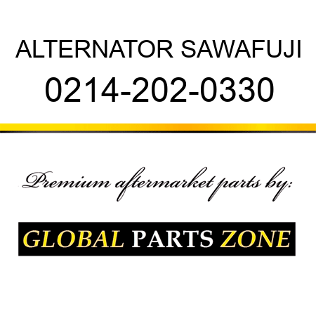 ALTERNATOR SAWAFUJI 0214-202-0330