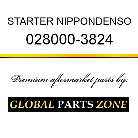 STARTER NIPPONDENSO 028000-3824