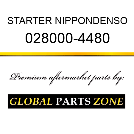 STARTER NIPPONDENSO 028000-4480