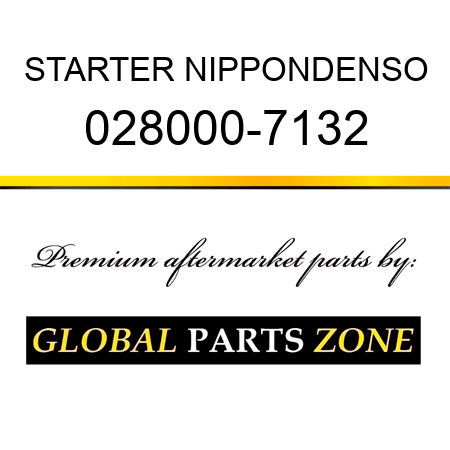 STARTER NIPPONDENSO 028000-7132